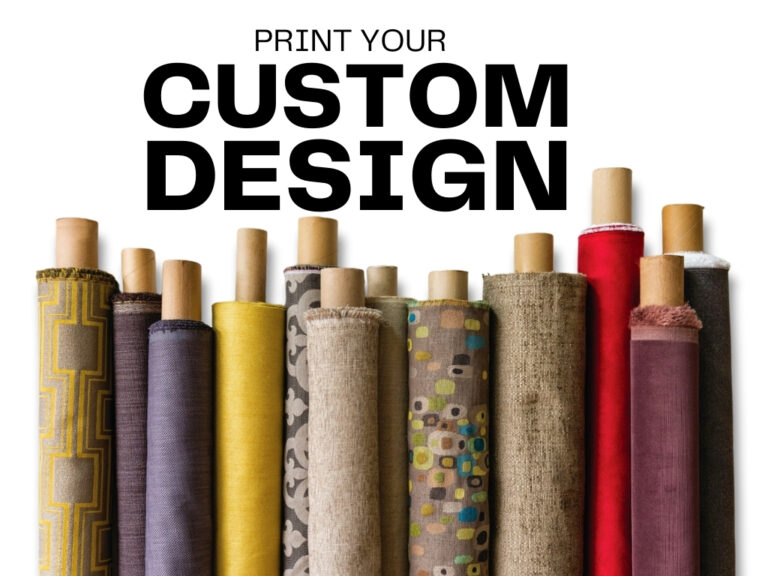 custom digital printing on fabric